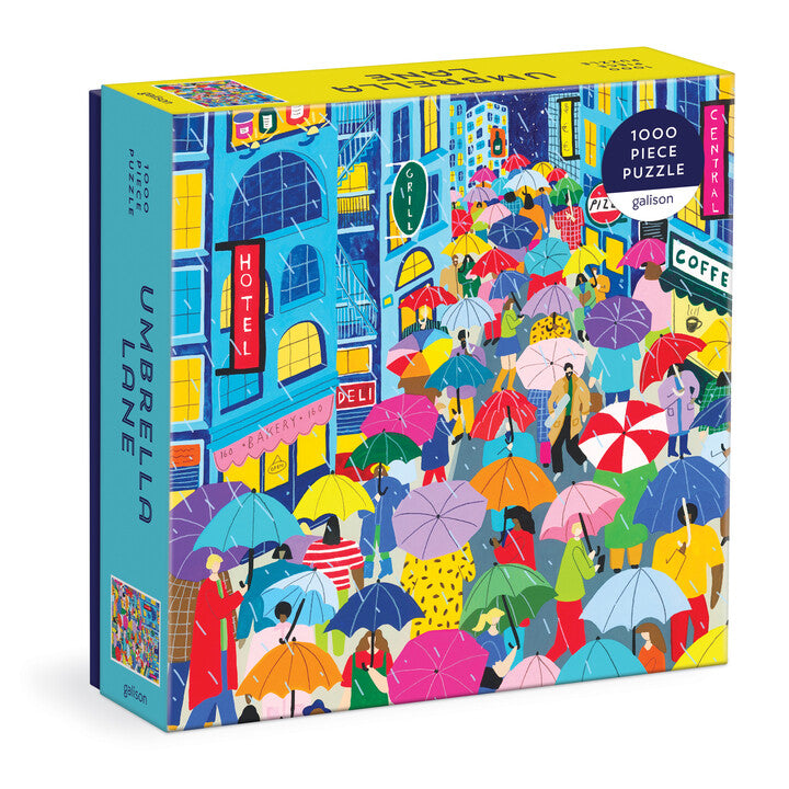 Umbrella Lane 1000 Piece Puzzle on Sale