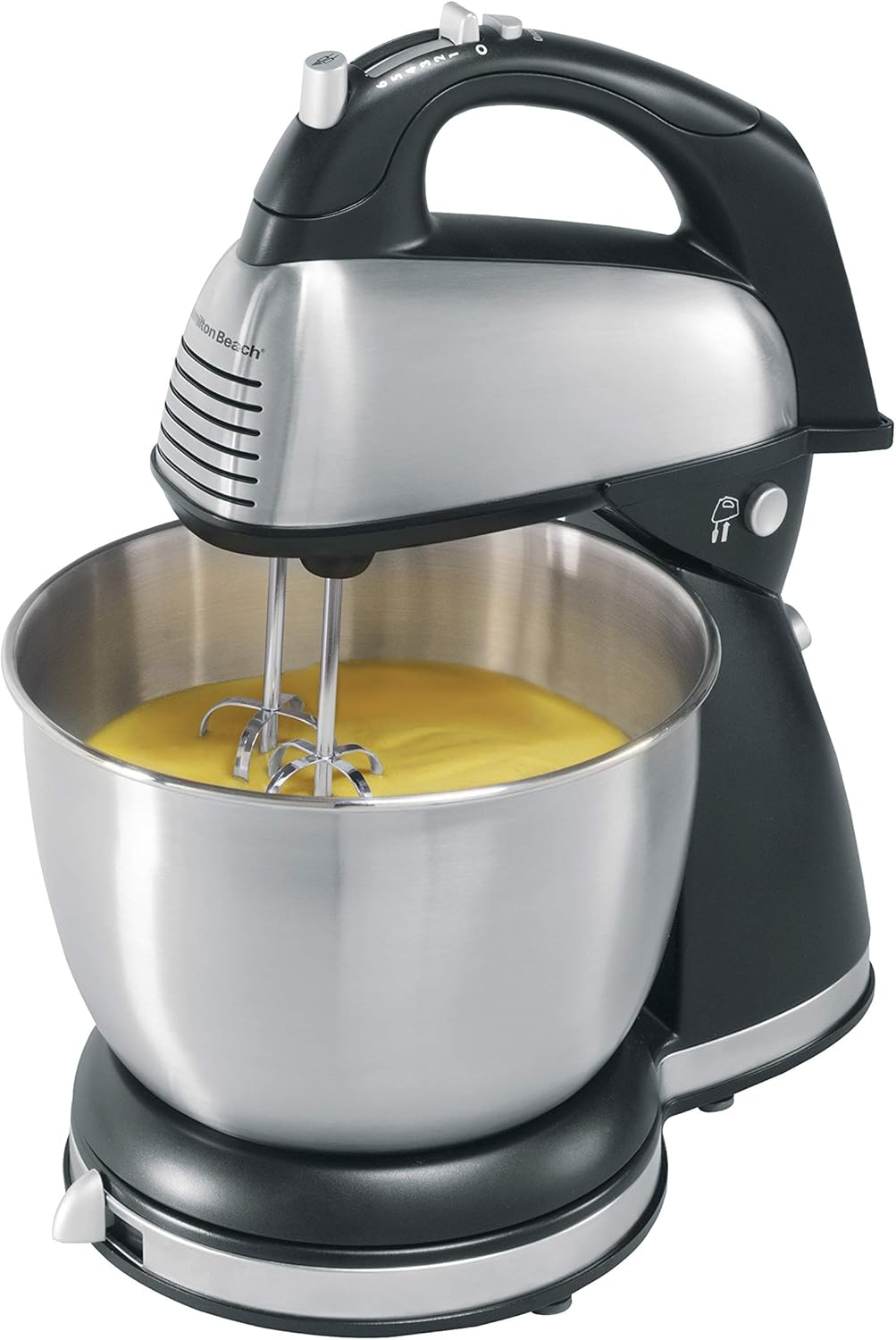 Hamilton Beach Classic Hand and Stand Mixer Black and Stainless Fashion