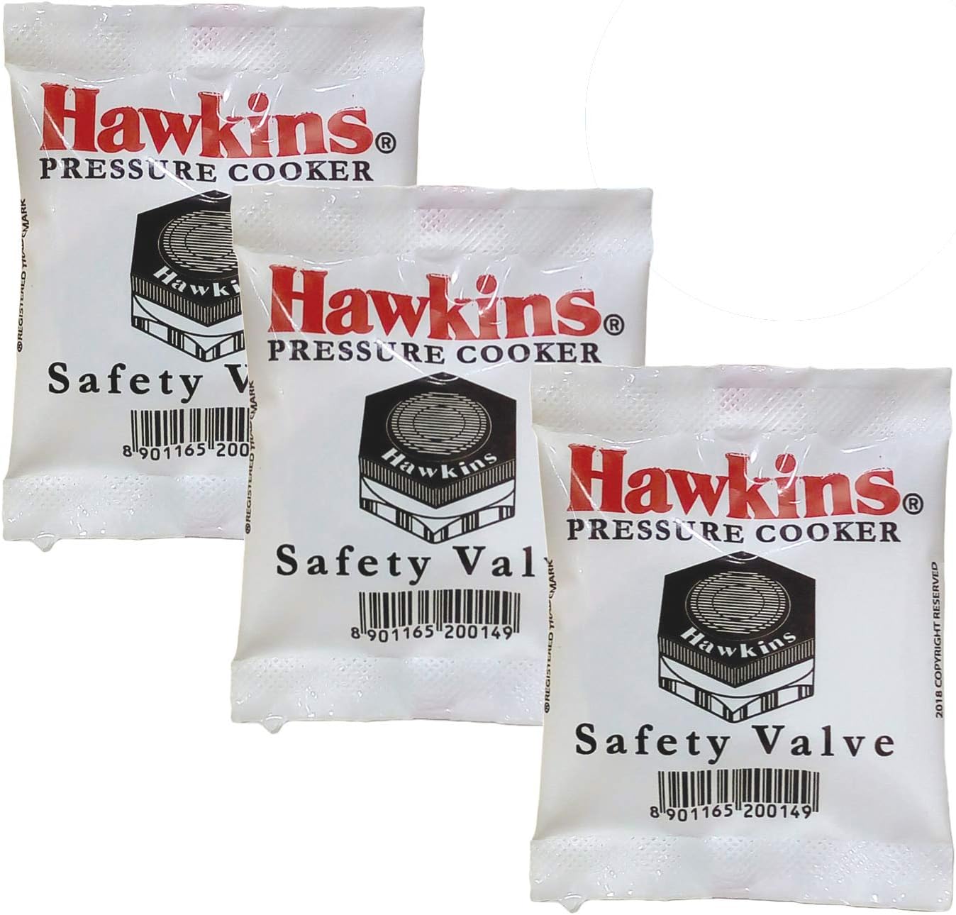 Hawkins B10-10 3 Piece Pressure Cooker Safety Valve – B1010-3pcSet Discount