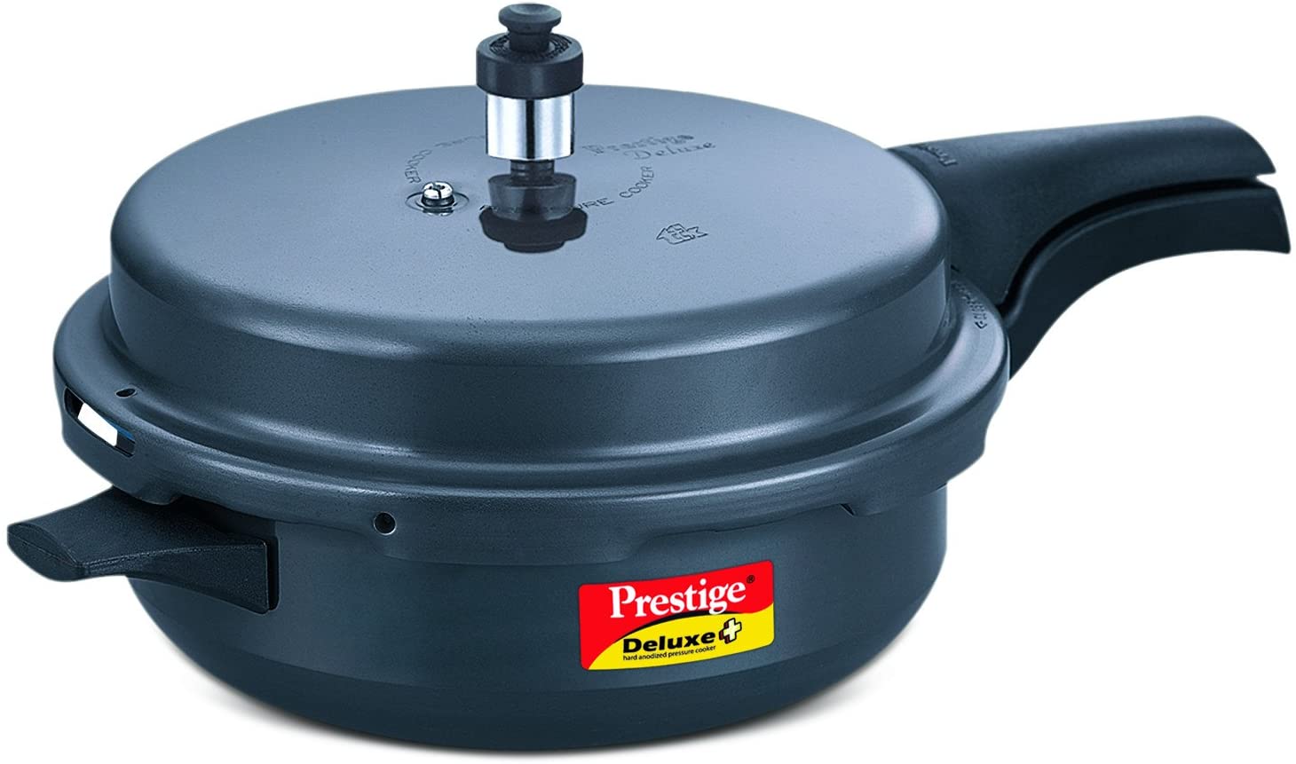 Prestige Deluxe Plus Senior Pan Hard Anodized Outer Lid Pressure Cooker Discount