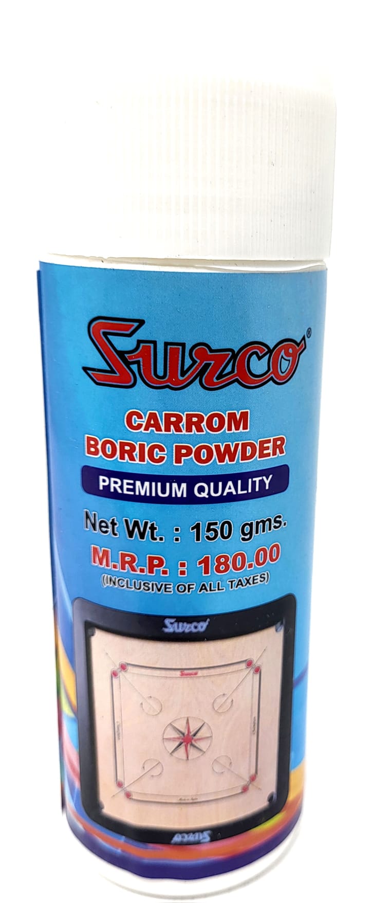 Surco Carrom Board Boric Powder 150 gms. Supply