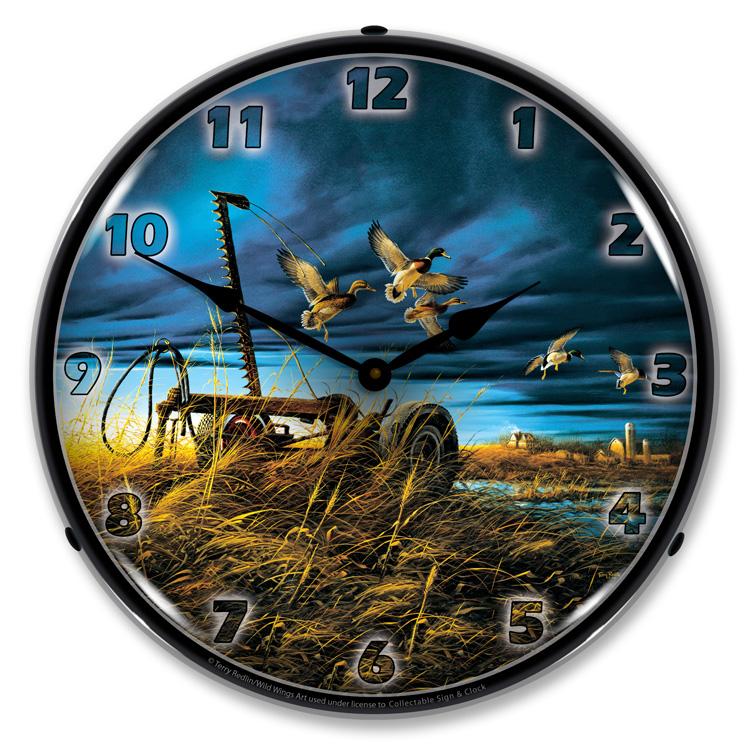 Collectable Sign and Clock – Landmark Mallards Clock Online Hot Sale