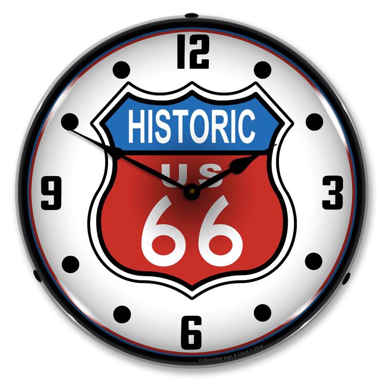 Collectable Sign and Clock – Historic Route 66 Clock