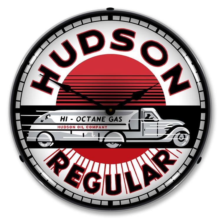 Collectable Sign and Clock – Hudson Gas Clock