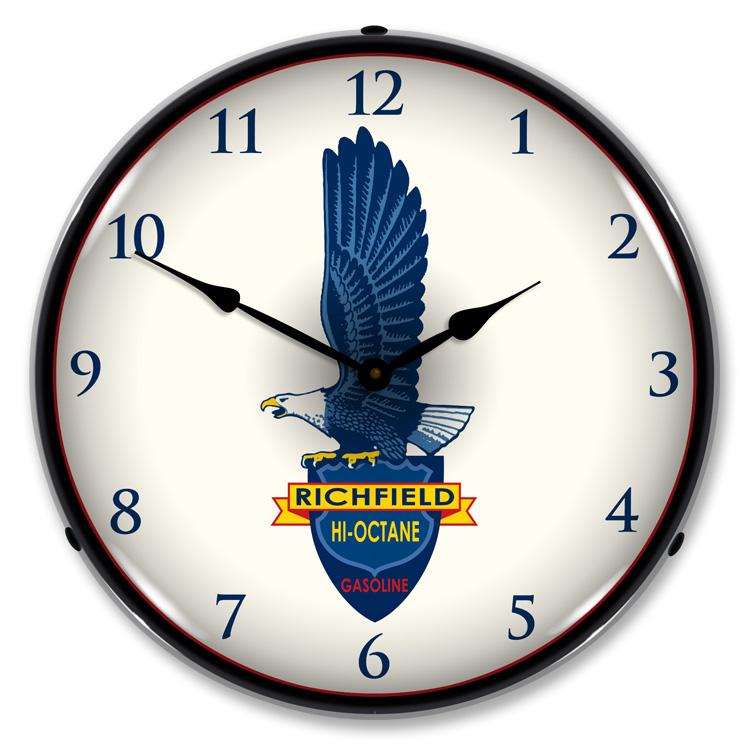 Collectable Sign and Clock – Richfield Clock