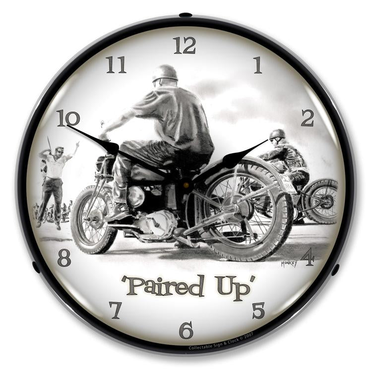 Collectable Sign and Clock – Paired Up Clock