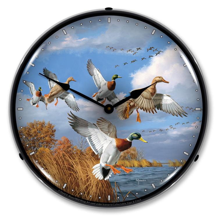 Collectable Sign and Clock – Mallards Clock