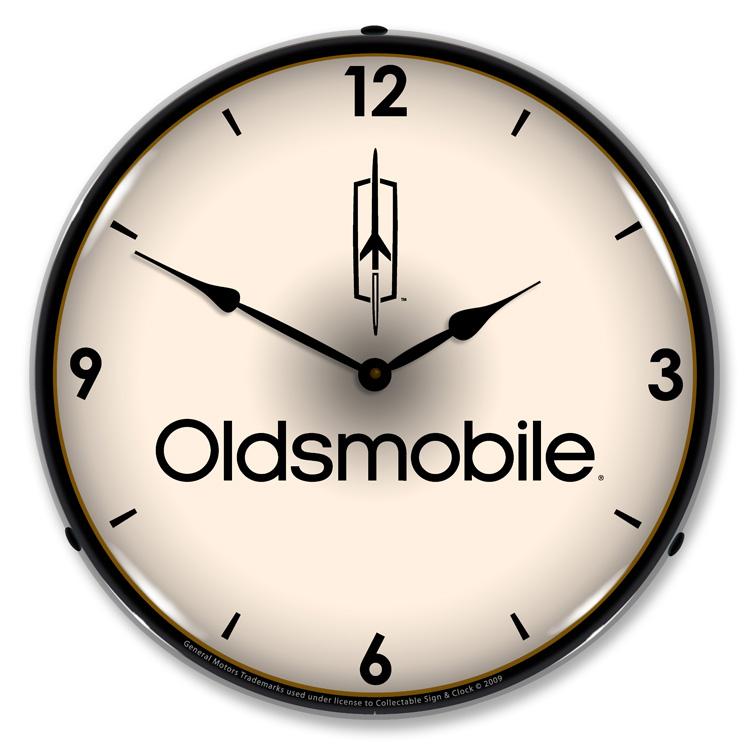 Collectable Sign and Clock – Oldsmobile Clock Online Hot Sale