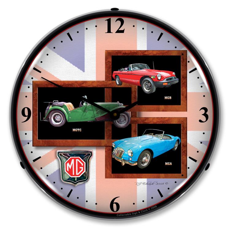 Collectable Sign and Clock – MG Clock