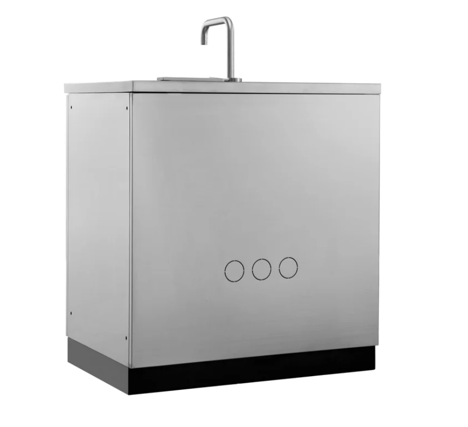 Newage Products 32 Inch Outdoor Kitchen Stainless Steel Sink Cabinet – 70002
