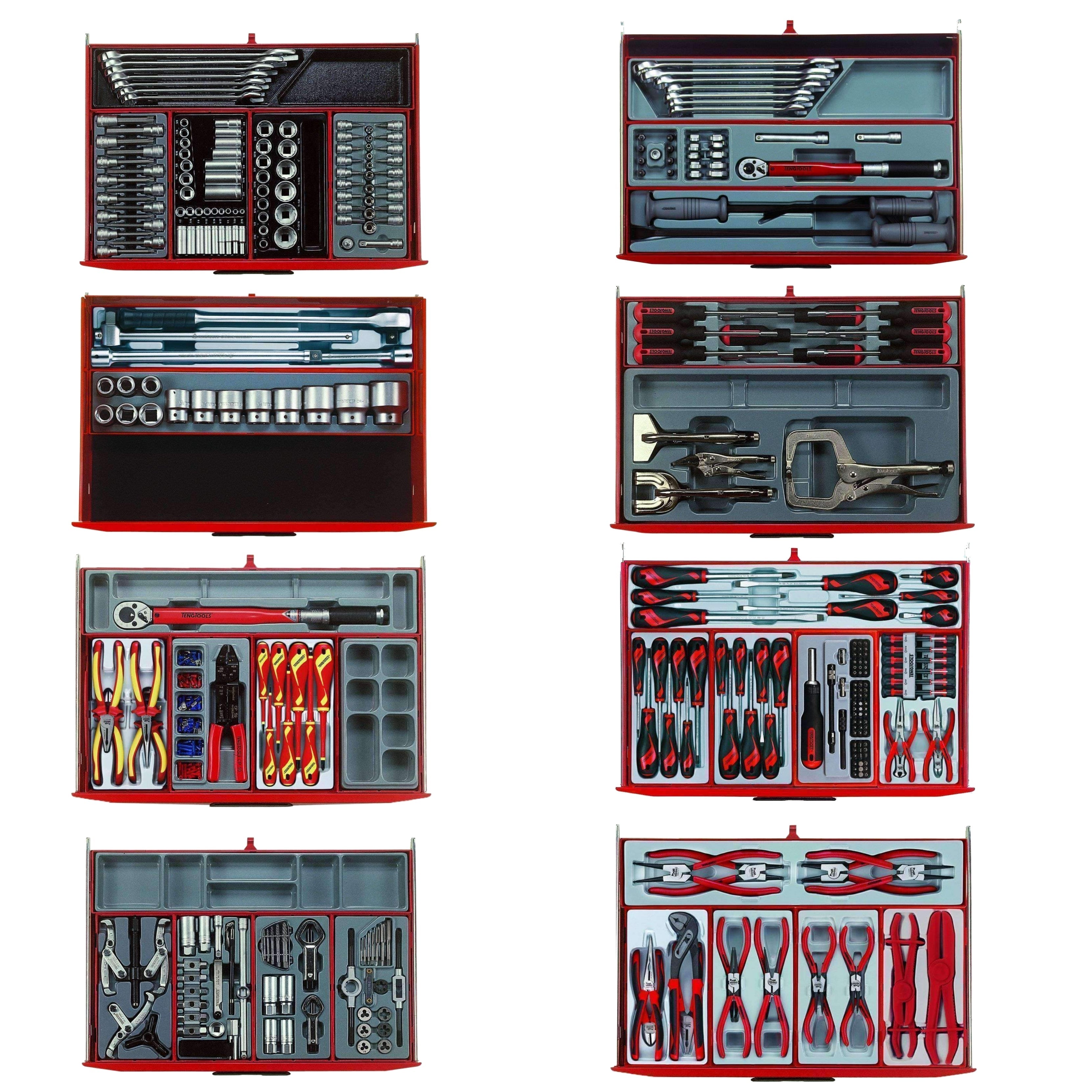 Teng Tools 1001 Piece Mega Master Mixed Hand Tool Kit – TCMM1001N