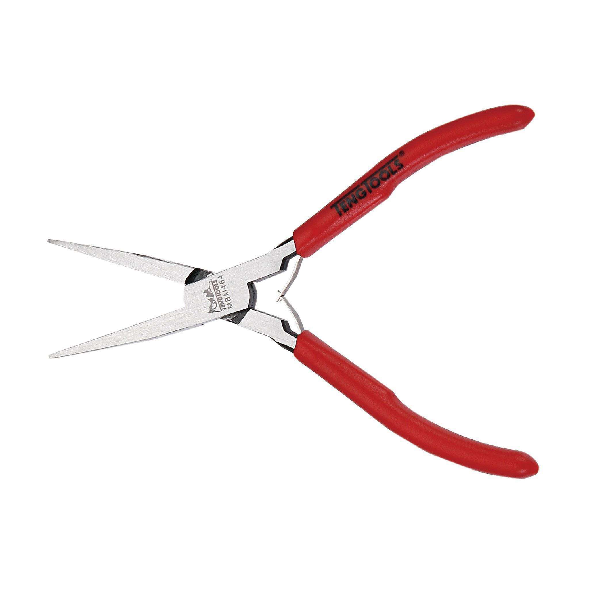 Teng Tools 5 Inch Professional Mini Flat Nose Pliers – MBM464