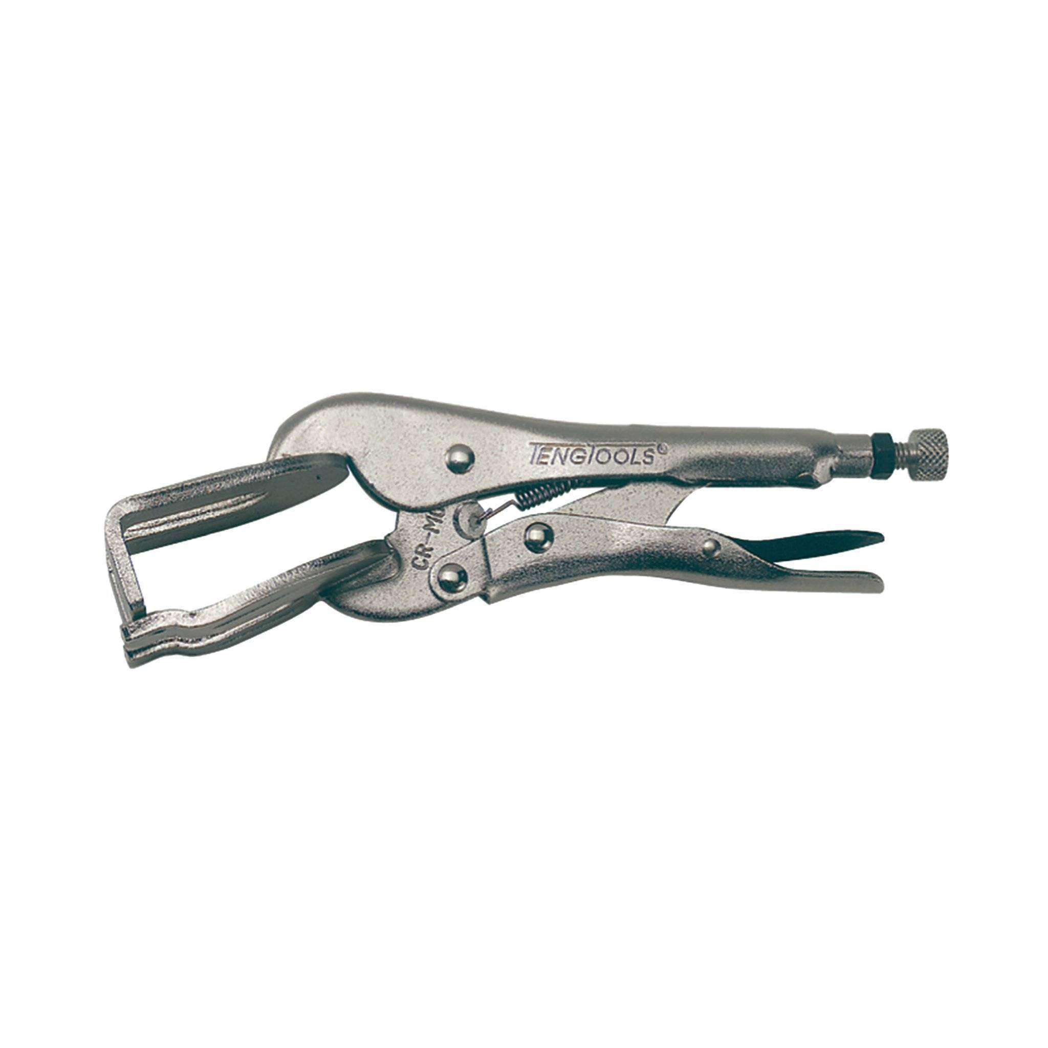 Teng Tools 9 Inch Plated Power Grip Welding Clamp/Locking Pliers – 407