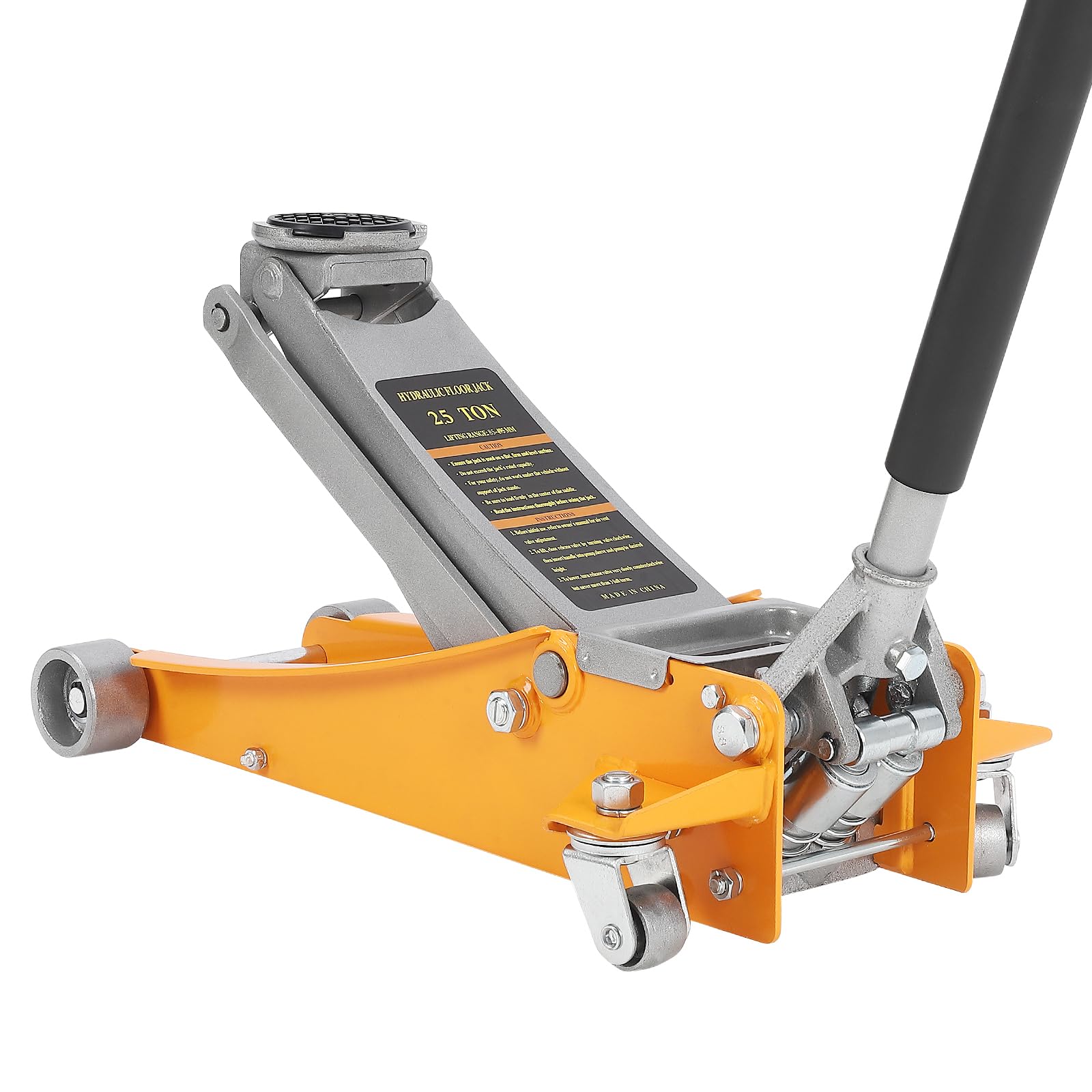 GARVEE 2.5, Heavy-Duty Steel Racing Floor with Dual Pistons Quick Pump for Cars, Trucks, Suvs, 3.64″-19.49″ Online